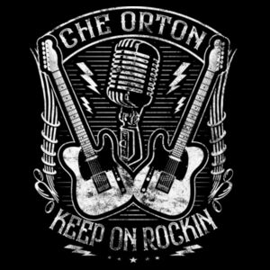 Keep On Rockin' - White Graphic - C-Force Classic Kiwi Adults Singlet Design